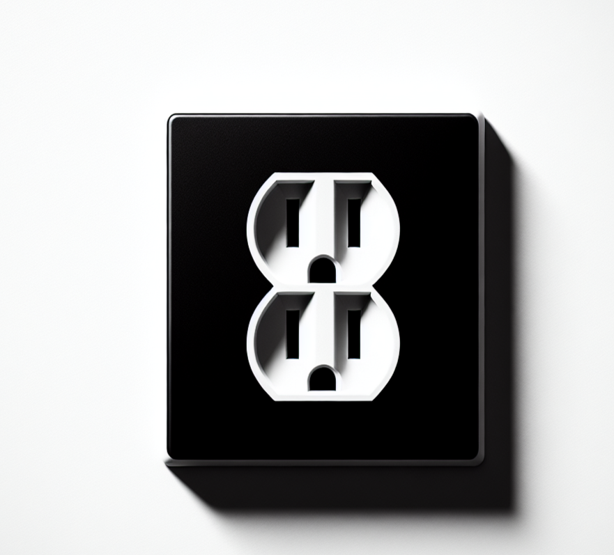 electrical outlets - icon electrical outlets - icon