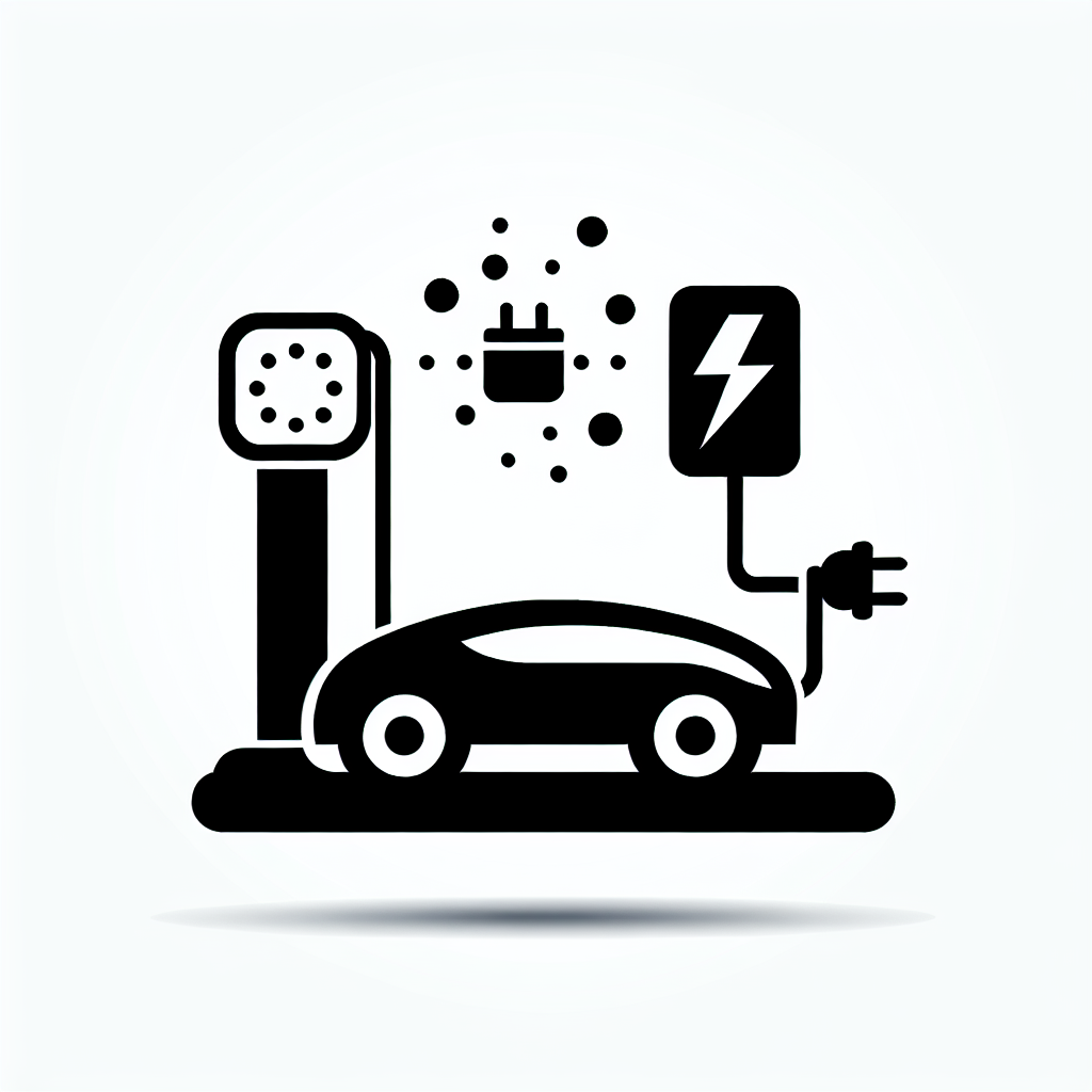ev charger installation - icon ev charger installation - icon